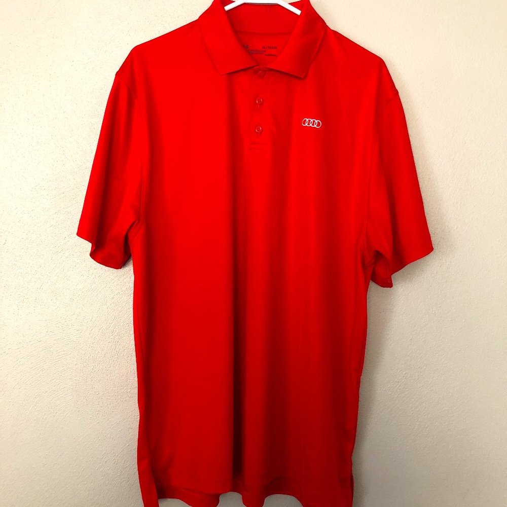 UNDER ARMOUR Heatgear Loose Fit Audi Polo SZ XL